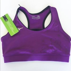 Mizuno Purple Sports Bra
